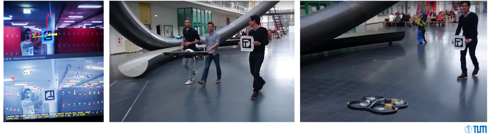 Vision-Based Navigation for Flying Robots